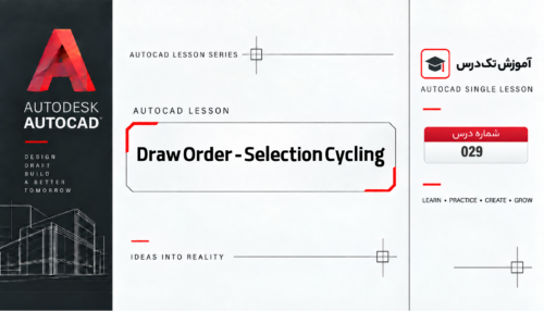 دستور های Draw Order - Selection Cycling